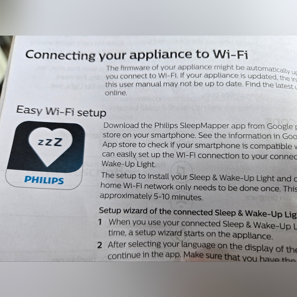 Philips SmartSleep HF3670 Smartphone Enabled Sleep and Wake-Up Smart Light - Picture 9 of 10
